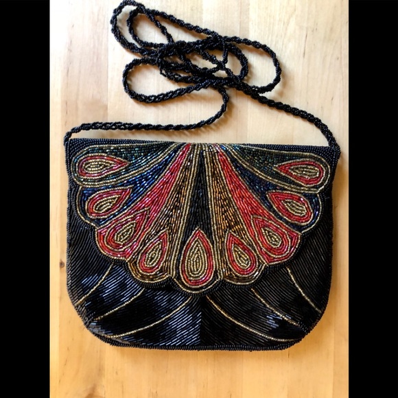 Vintage Handbags - 🌟“Deco Queen” Beaded Purse 🌟